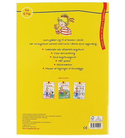 Forlaget Bolden Activity Book - L Honors to Write - Letter Danis