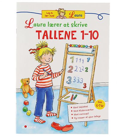 Forlaget Bolden Activity Book - Learn to write - 1-10 - Danish