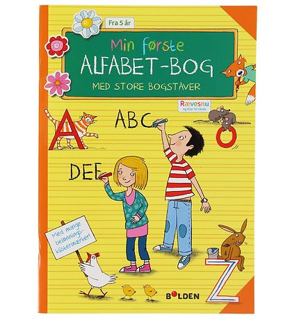 Forlaget Bolden Activity Book - Min Første Alfabet-Bog - Danish