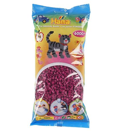 Hama Midi Beads - 6000 pcs - 82 Plum