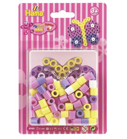 Hama Maxi Perlenset - 100 st. - Schmetterling