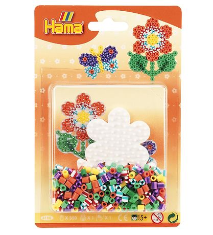Hama Midi Bead Set - Small Flower - 350 pcs. - Multicoloured