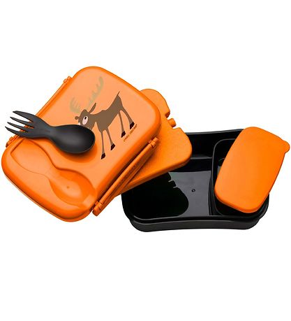 Carl Oscar Lunchbox w. Cooling Element - Orange Moose
