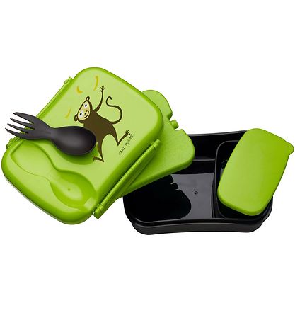 Carl Oscar Lunchbox w. Cooling Element - Lime Monkey