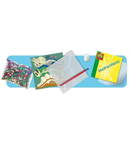 SES Creative Beedz Bead Set - 1800 pcs - Dinosaurs