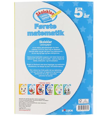 Forlaget Bolden Activity Book - Første Matematik - Danish