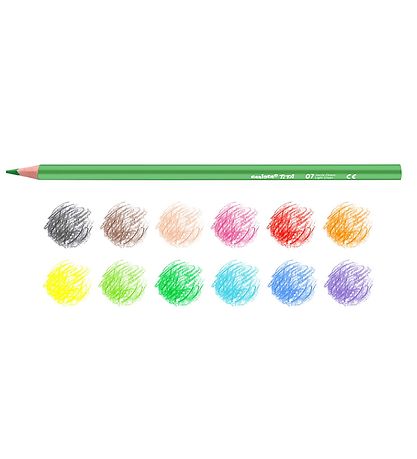 Carioca Coloured Pencils - Triangular - 12 pcs - Multicoloured