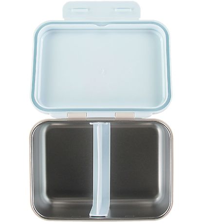 Petit Monkey Nestisbox - Ryðfrítt stál - Panda Love - Blár