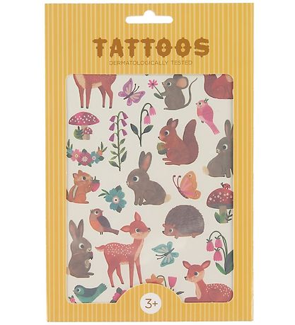 Tatouages Petit Monkey - Les amis de la forêt