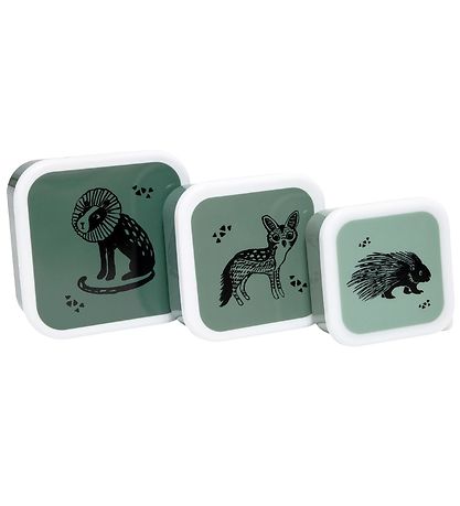 Petit Monkey Nestisboxa sett - 3 Stk. - Svart Dýr