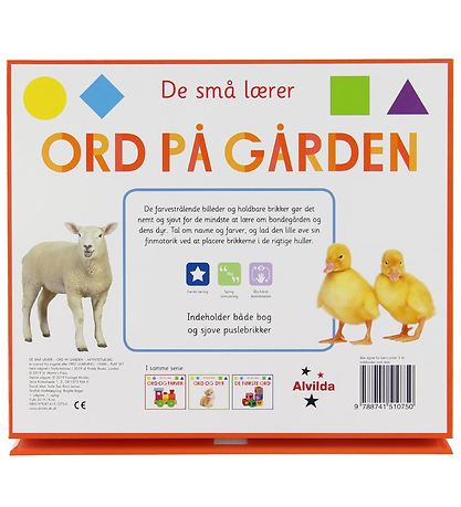 Alvilda Aktivitetsbox - De Små Lærer - Ord På Gården - Danska