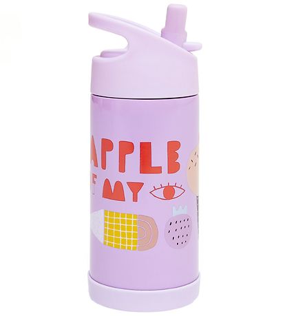 Petit Monkey Hitabrúsi M. sogrör - 350 ml - Fjólublátt M. Ís