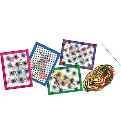 SES Creative Embroidery Set - Animal Motifs