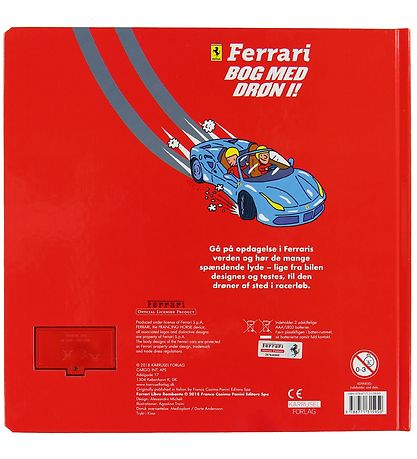 Karrusel Forlag Audiobook - Ferrari w. 30 Audio Buttons - Danish