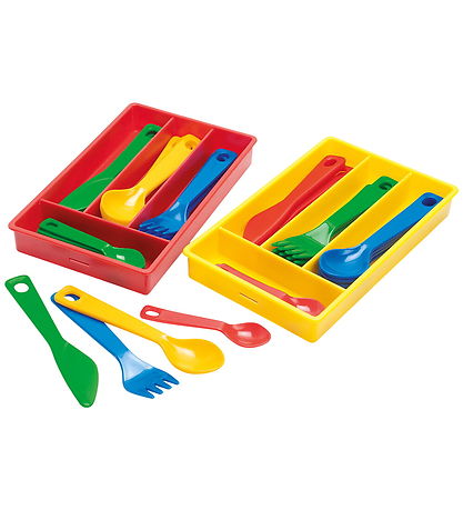 Dantoy Cutlery Box - My Little Kitchen - 17 pcs