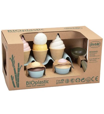 Dantoy BIO Plastic Ice Cream Set - 15 Parts