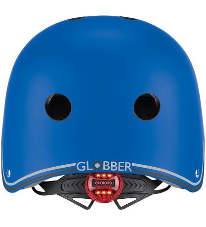 Globber Bicycle Helmet - Primo Lights - Blue