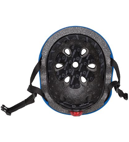 Globber Bicycle Helmet - Primo Lights - Blue
