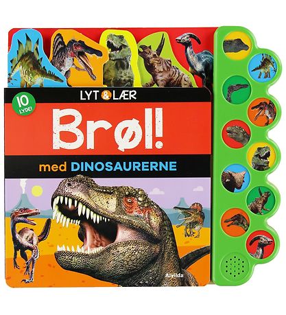 Alvilda Book w. Sound - Listen and Learn - Roar With the Dinosau