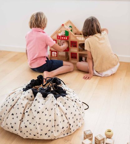 Play&Go Toy Storage Bag - 140 cm - Crosses