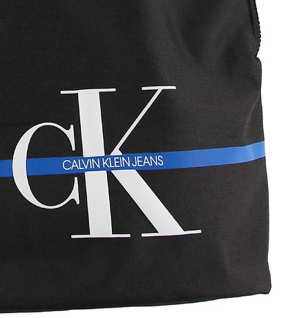 Calvin Klein Bakpoki - Einrit Stripe - Svart