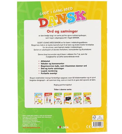 Forlaget Bolden Verkefnabók - Góður I Tími með Danskur - Orð og 