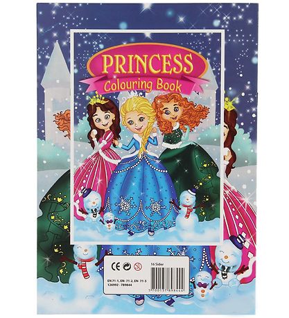 Colouring Book - Princess Colouring Book - 16 Pages
