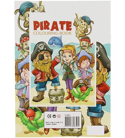 Colouring Book - Pirate Colouring Book - 16 Pages