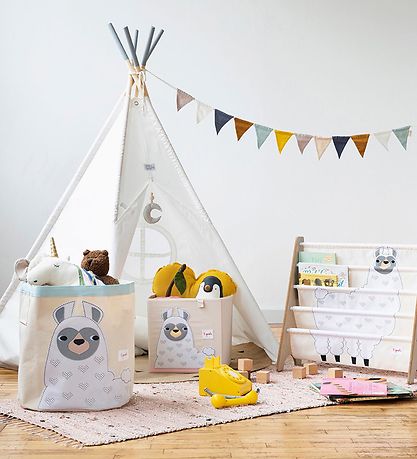 3 Sprouts Storage Bin - 44,5x43 - Llama