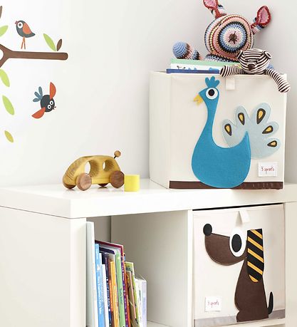 3 Sprouts Storage Box - 33x33x33 - Penguin