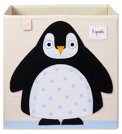 3 Sprouts Storage Box - 33x33x33 - Penguin