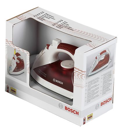Bosch Mini Steam Iron - Toys - Red/White