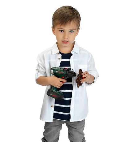 Bosch Mini Akkuschrauber m. Licht/Ton - Spielzeug - Grün