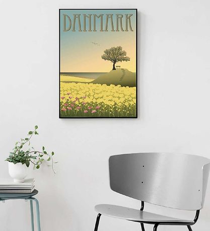 Vissevasse Poster - 30x40 - Denmark - The rape fields