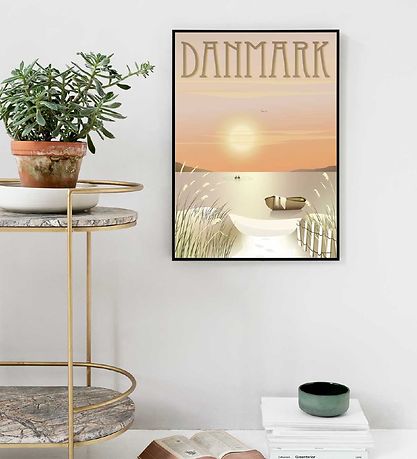 Vissevasse Plakat - 50x70 - Danmark - Sanddynene