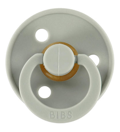 BIBS Colour Schnuller - Gr. 3 - 2er-Pack - Rund - Sage/Hunter Gr