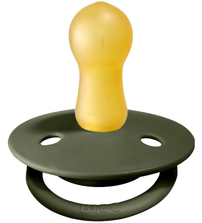 Bibs De Lux Dummies - Size 1 - Latex - Sage & Hunter Green