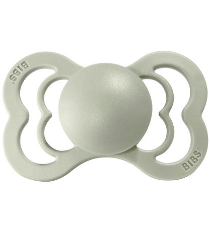 BIBS Supreme+ Pacifiers - Size 2 - 2-Pack - Symmetrical - Sage/H