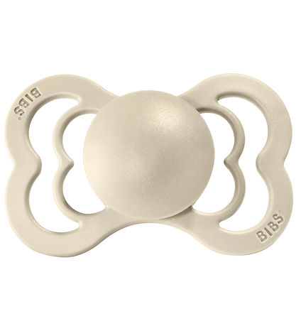 Bibs Supreme Dummies - Size 1 - Silicone - Vanilla & Dark Oak