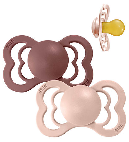 BIBS Supreme+ Schnuller - Gr. 2 - 2er-Pack - Symmetrisch - Waldm