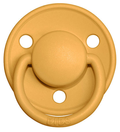 BIBS De Lux Schnuller - 2er-Pack - Rund - Mustard/Petrol