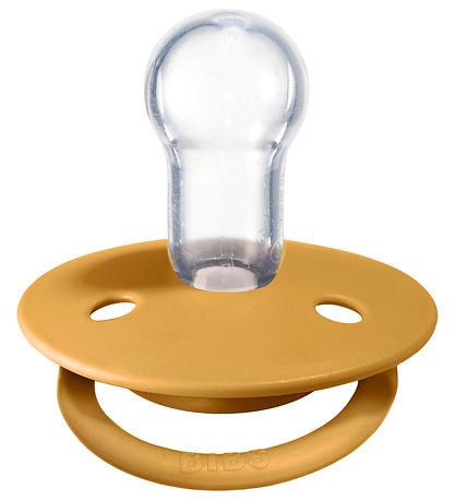 BIBS De Lux Schnuller - 2er-Pack - Rund - Mustard/Petrol