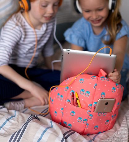 Planet Buddies Tabletholder - Uggla - Rosa