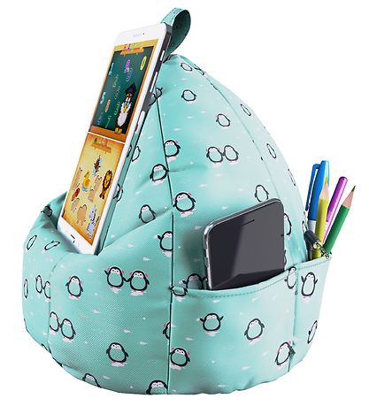 Planet Buddies Tablet Cushion Stand - Penguin - Blue