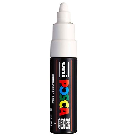Posca Tússlitir - PC-7M - Hvítt