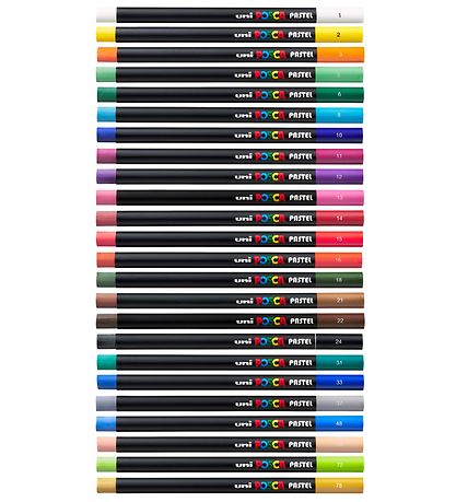 Posca Vahavärit - 24 kpl. - Monivärinen