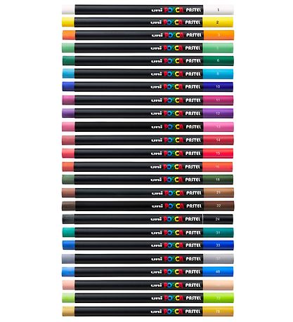 Posca Posca Pastel Crayons 24-set