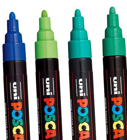 Posca Tussit - PC-5M - 8 kpl. - kylmä Värit
