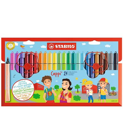 Stabilo Markers - Cappi - 24 pcs - Multicolour