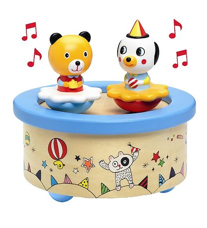 Djeco Spieldose - 12 cm - Holz - Fantasie